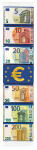 CONFISERIE 7er Euro Geldstange Edel Vollmich Schokolade...