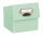 ROESSLER PAPIER  Fotokiste 15x17x13cm  Soho mint, zum Aufbewahren von Fotos bis 10x15cm,, als A6 Karteikasten verwendbar, Rössler