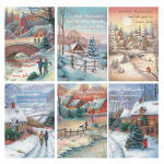 HILPERT VERTR.  Weihnachtskarten 100er  Adventsstimmung,...