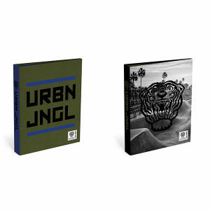 LANNOO  Ringbuch A4 4 Ringe  Urban Jungle sortiert, Rückenbreite 45mm, Lannoo