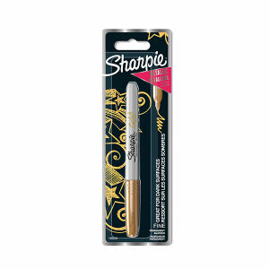 Sharpie Metallic-Permanentmarker, gold, 1 Stück