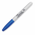 NWL GERMANY  Permanentmarker  Sharpie Finepoint blau,...