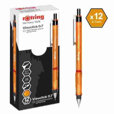 ROTRING Feinminenstift Visuclick 0,7mm 2B Orangefarbener