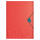 LEITZ ACCO Eckspannermappe A4 PP Urban Chic rot mit 3 Klappen am Unterdeckel Verschluss mit Gummizug in DuoOptik Außenseite mit Musterprägung bis zu 150Blatt Maße: 320x230mm