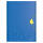 LEITZ ACCO Eckspannermappe A4 PP Urban Chic blau mit 3 Klappen am Unterdeckel Verschluss mit Gummizug in DuoOptik Außenseite mit Musterprägung bis zu 150Blatt Maße: 320x230mm