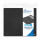 MEDIARANGE  Mousepad  schwarz, robuste Stoffoberfläche für optimierte Gleitfähigkeit,, rutschfeste Unterseite, geeignet für alle Maustypen,, Abmessungen: 210x180x3mm, MediaRange