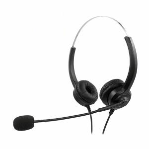 MEDIARANGE Headset Stereo mit Mikrofon - schwarz/silber