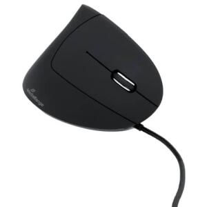 MEDIARANGE Maus MROS230 - ergonomisch, 6 Tasten, optisch, kabelgebunden, schwarz