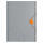 LEITZ ACCO Eckspannermappe A4 PP Urban Chic grau mit 3 Klappen am Unterdeckel Verschluss mit Gummizug in DuoOptik Außenseite mit Musterprägung bis zu 150Blatt Maße: 320x230mm