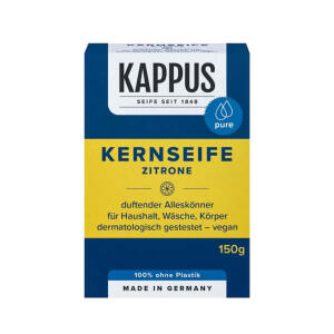 OSMA-WERM GMBH  Kernseife zitrone 150g  in Faltschachtel Kappus
