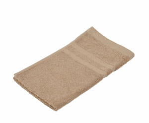 GOEZZE FROTTIER  Gästehandtuch Sylt  30x50cm cappuccino, aus Walkfrottier, 440 g/m², Gözze