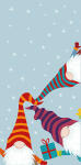 PAPER+DESIGN  Motivtaschentuch FSC-Mix  Nordic Santas 10...