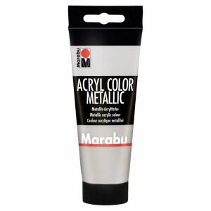 MARABU  Acryl Color, Silber  100 ml
