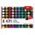 MARABU  Acrylfarben Set 80x 3,5ml  Basic, Inhalt: 4x titanweiß, 4x zitronengelb, 2x azogelb mittel,, 2x mandarine, 2x brillantorange, 2x rotorange,, 4x scharlachrot, 2x orientrot, 2x burgunder,, 2x puder, 2x rosa, 2x rosenquarz, 2x magenta, 2x flieder,, 2
