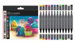 MARABU  Sketch Marker Graphix  12er Set Sugarholic, 12...