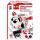 MARABU  Porcelain und Glaspainter  Kids Sparschwein Malset, 1x Sparschwein weiß 11x8x9cm,, 2x Porcelain und Glas Painter rot und schwarz, Marabu