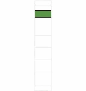 Rückenschild, SK kurz, schmal, 190x38mm, weiß
