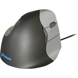 Die ergonomische Maus Evoluent4 für Rechtshänder, schnell und präzise,