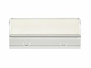 Beschriftungsschild Vetro für Reiter weiß, 60x14mm