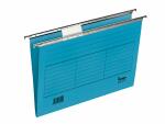 Hängemappe A4 seitlich offen blau 230g/qm...