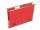 Hängemappe A4 mit Frosch rot 230g/qm Farbkarton, Beschriftungs-