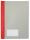 Schnellhefter A4, mit Einsteckfach, rot, transparenter Deckel, PVC