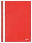 Schnellhefter A4, dokumentenecht, PP, rot, transparenter...