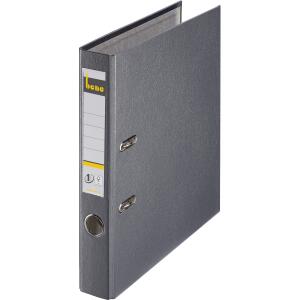 Ordner A4, No.1, 5,2cm,o.Kantenschutz, schiefer, Folienkaschiert, Griffloch,