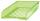 Briefkorb A4-C4, grün transparent, Außenmaß: B255 x T65 x H370,