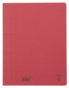 Schnellhefter, A4, 250g/m2, rot kaufm. Heftung, für ca. 250 Blatt