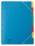 Ordnungsmappe, 7 Fächer, blau, A4, Chartreuse-Karton...