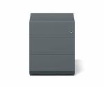 Rollcontainer 3 Laden anthrazit BISLEY NWA59M7SSS634...