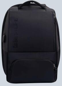 Laptop Rucksack 15,6" Neonton Travel Safe, schwarz, diebstahlsicher