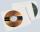 Büroring CD Hülle, Selbstklebend, weiß, 124 x 124mm mit Fenster, 90g