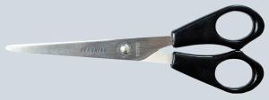 Büroring Büroschere 15,5cm Edelstahl, ergonom. Kunststoffgriff