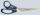 Büroring Büroschere 21cm, für Linkshänder, Edelstahl,