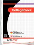 Büroring Collegeblock, A5/80 Blatt, kariert,...
