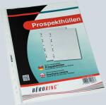 Büroring Prospekthülle A4 PP-Folie 60my glatt,...