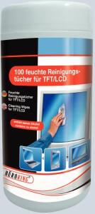 Büroring feuchte Bildschirm- reinigungstücher für TFT/LCD/LED,