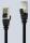Patchkabel CAT 6A S/FTP, 1m, schwarz
