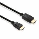 DisplayPort auf HDMI Kabel 2,0m, schwarz