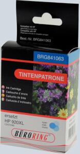 Tintenpatrone 920XL cyan für HP für Officejet 6000, 6000 Wireless