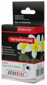 Tintenpatrone schwarz für Canon, PIXMA MG5750, MG6850, MG7750,