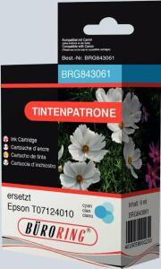 Tintenpatrone cyan für Epson Stylus D78,92,120,120 Network