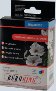 Multipack 3 Farben für EPSON DX9400, SX115, SX210, SX215, SX218