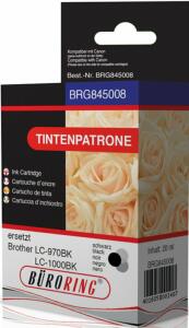 Tintenpatrone schwarz für Brother, DCP-135C, -150C, MFC-235C, -260C,