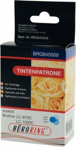 Tintenpatrone cyan für DCP-135C, DCP-135C, -150C, MFC-235C, -260C,