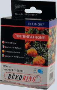 Tintenpatrone cyan für Brother für DCP-J-125,-315W,-515W