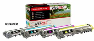Multipack Toner TN-245BK/246CMY für Brother HL 3140CW, HL-3142CW,