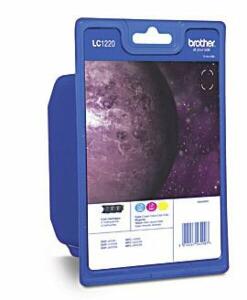 Multipack Tintenpatronen farbig LC-1220 für DCP-J525W,-725DW,-925DW
